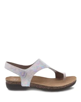 Dansko Womens Reece Sandals In Petrol Pearl