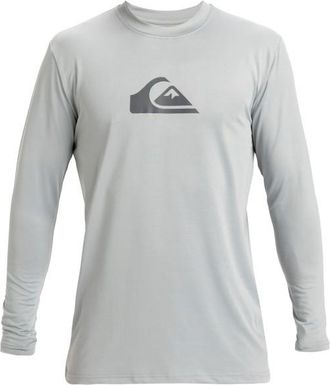 Quiksilver Everyday Surf Tee L/S Lycra f&uuml;r Herren | grau
