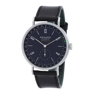 NOMOS Glash&uuml;tte Tangente Neomatik 41 Midnight Blue Dial Automatic Mens Watch 182