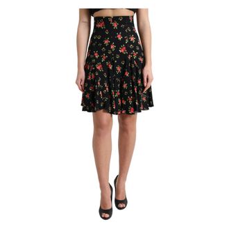Dolce & Gabbana Dames, Rokken, Veelkleurig, Maat: XS Zijde