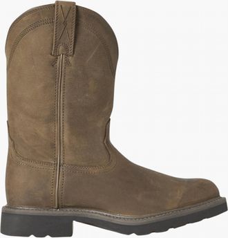 Twisted X Boots Mens Work Pull On Boot In Bark