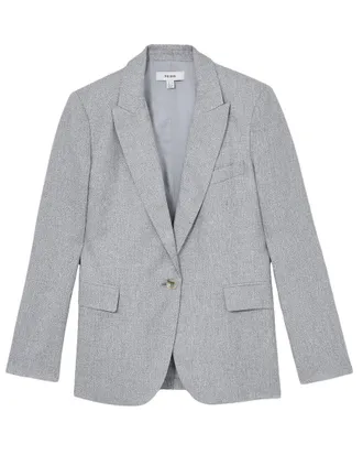Reiss Willow Linen-Blend Jacket