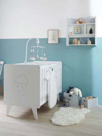Vertbaudet Regal f&uuml;r Kinderzimmer NUAGE weiss
