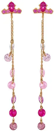Girls Crew Disney Aurora Crown Drop Earrings in Pink/gold at Nordstrom