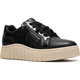 Clarks Mykah Joy Sneaker in Black Interest at Nordstrom Rack, Size 5.5