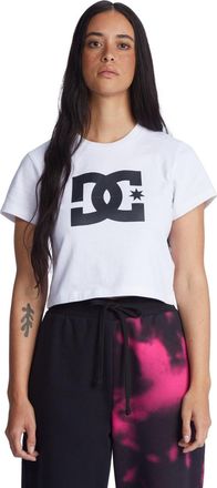 DC T-Shirt DC SHOES DC Star, Damen, Gr. L, weiss (wei&szlig;), Obermaterial: 100% Walkfrottier;, Shirts T-Shirt
