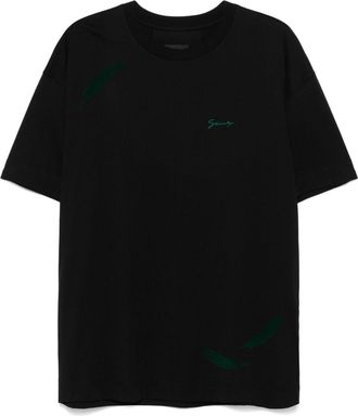 Givenchy T-shirt Feathers - Nero