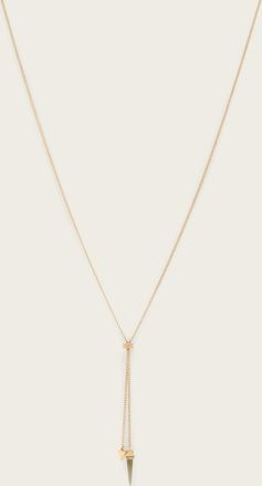 AllSaints Laio Spiked Necklace