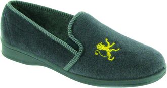 Mirak Warminster/Frank Slip-On Slipper / Mens Slippers / Classic Slippers (10 UK) (Grey)