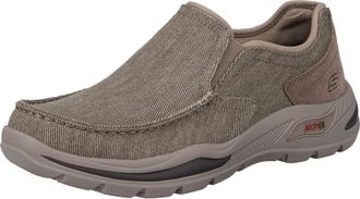 Skechers Mens Arch FIT Motley ROLENS Sneaker, TAN, 13 UK