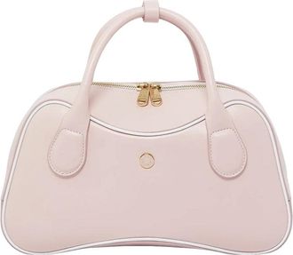 Casablanca Micro Bowling Rounded Leather Handbag Bag