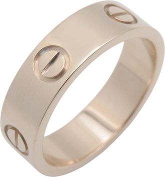 Cartier Silver White Gold (18K) Band Ring (Pre-Owned)