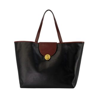 Versace Large Tote Bag - female - Versace - Shopping Bags - Black - ONE SIZE - Bags