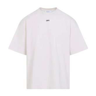 Off-white T-Shirts, male, Beige, Size: S Mens T-shirts & Polos Clothing Beige Ss26