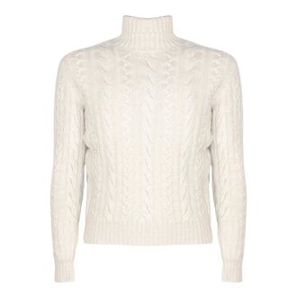 Fedeli Maglione a collo alto - - Knitwear - Uomo - Beige - M