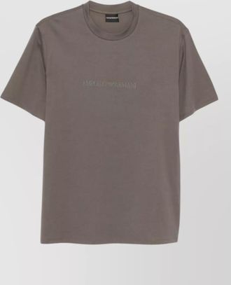 Emporio Armani cotton logo t-shirt