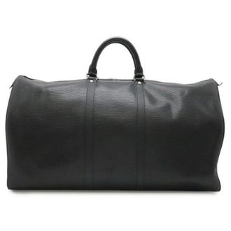 Louis Vuitton Pre-owned Epi Leather Keepall 55 Boston Bag - Dames - Pre-owned - Zwart - Maat: ONE Size Leer