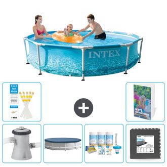 Intex Piscina Con Estructura Redonda - 305x76 Cm - 7-piezas S238