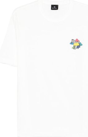 Paul Smith Zebra-T-Shirt aus Bio-Baumwolle