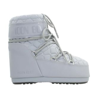 Moon Boot Gewatteerde Winterlaarzen - Dames - Winterlaarzen - Grijs - 36 EU - Schoenen