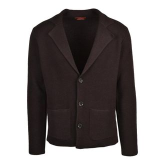 Daniele Fiesoli Heren, Truien, Bruin, Maat: XL Wol