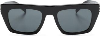 Saint Laurent Eyewear SLM 131 rectangle-frame sunglasses - unisex - Acetate - 52 - Black