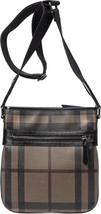Burberry Borsa a spalla a quadri - Marrone