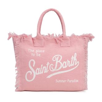 MC2 Saint Barth Tote Bags, female, Pink, Size: ONE SIZE Vanity Shoulder Bag