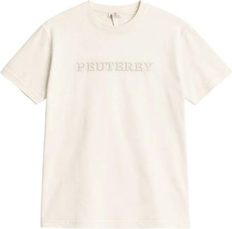 Peuterey Falcon Heavy Tee - Heren - T-shirts - Beige - S - Tops