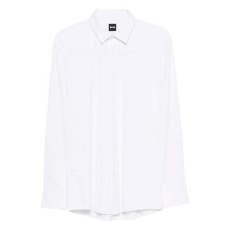 HUGO BOSS Overhemden, Heren, Wit, 3Xl, Camicia