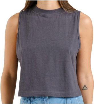 Dedicated Top Namsos Hemp Top f&uuml;r Damen | blau