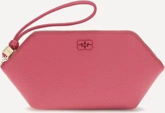 Ganni Grained leather Bou Pouch Female UNI