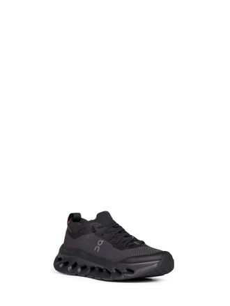 On Womens Sneakers Cloudtilt Moon Black Recycled Polyester Trainers