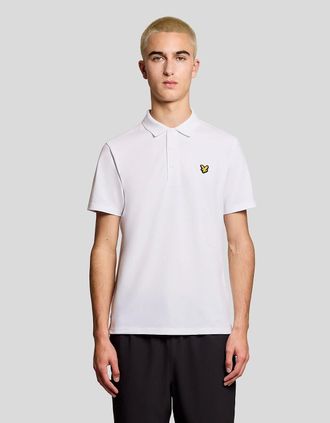 Lyle & Scott Lyle And Scott Mens Sports Polo Shirt - White - Size: 40