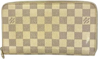 Louis Vuitton Pre-owned Wallets, female, White, Size: ONE SIZE Pre-owned Fabric Wallet