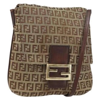 Fendi Borsa a tracolla in tela Pre-owned - - Pre-owned - Donna - Marrone - ONE SIZE