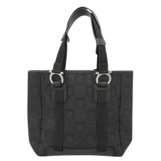 Ferragamo Pre-owned Tote Bags, female, Black, Size: ONE SIZE Pre-owned Tote bag