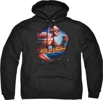 Gildan The Flash Fastest Man Adult Pull Over Hoodie / Hooded Sweatshirt