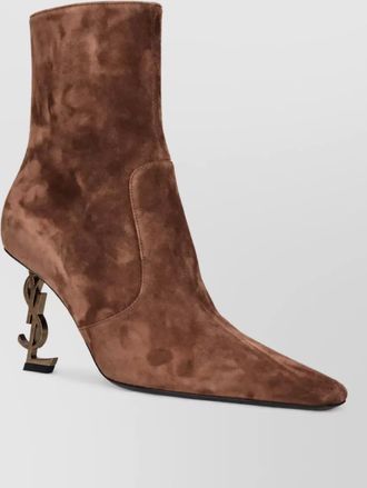 Saint Laurent leather ankle boots