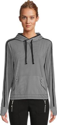 Jamie Sadock Lightweight Sun Protection Hoodie Womens Jacket Black : LG, Polyester/Spandex