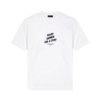 Emporio Armani Hombre, Camisetas, Blanco, Talla: M