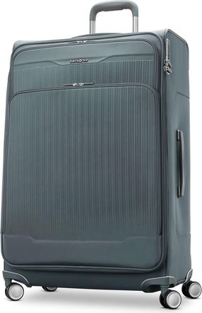 Samsonite Silhouette 18 Softside Expandable 30 Checked Spinner in Slate Blue at Nordstrom