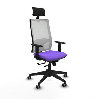 Piqueras y Crespo Silla De Oficina Con Cabecero Piqueras Y Crespo 1d066g1 Lila