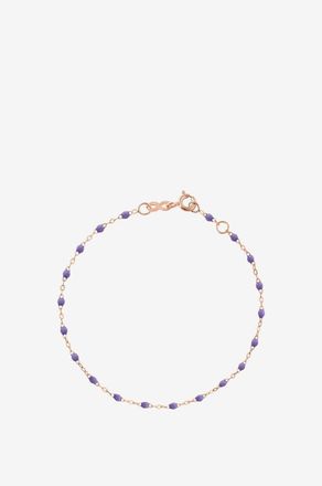 Gigi Clozeau Armband aus Ros&eacute;gold und Harz Classique Gigi - Mauve