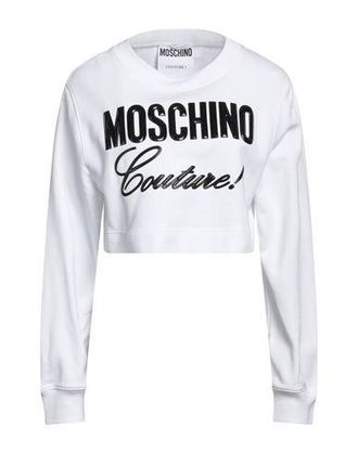 その他 Moschino FW20 CREW NECK SWEATER (09175807_1555) Moschino Men's Logo-Tape Crew Sweatshirt | Neiman Marcus