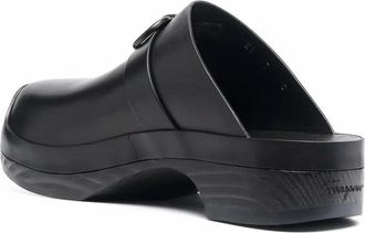 Ferragamo Gancini Clog - Black