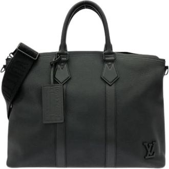 Louis Vuitton Pre-owned Vintage Tote Bag - Heren - Vintage Shopper - Zwart - ONE Size - Leer - Vintage