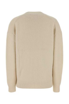 Isabel Marant Womens Ivory Alpaca Blend Eborah Cardigan Ecru Maglieria