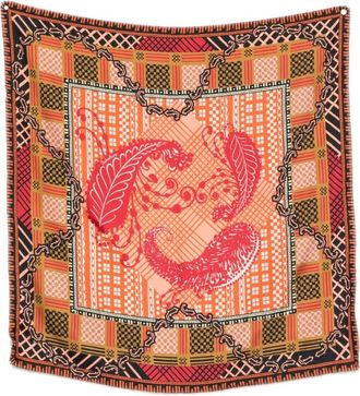 Mantero 1902 Foulard in seta Paisley - - Accessories - Donna - Multicolore - ONE SIZE