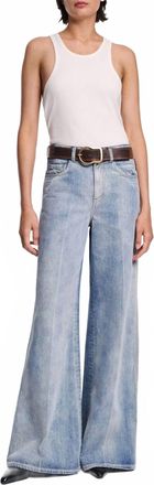 Dorothee Schumacher Denim Love Pants In Vintage Blue